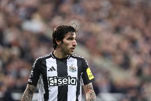 开云体育-泰晤士报：纽卡已得到保证，托纳利不会再因赌球调查而被处罚