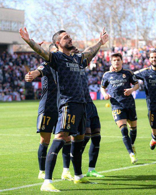 【西甲】卡马温加手球送点,巴列卡诺1-1十人皇马