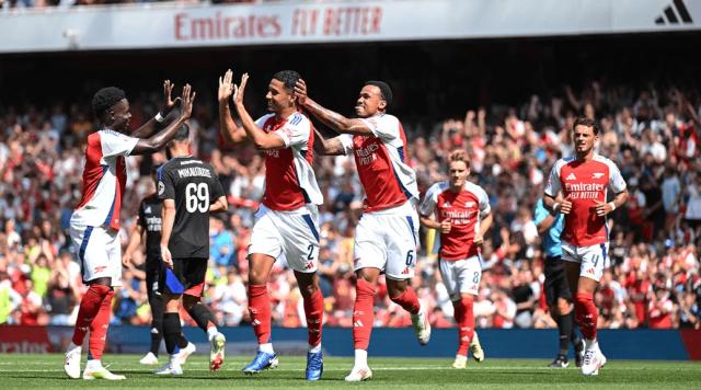 开云-两中卫破门！阿森纳定位球强势依旧，静候首轮英超